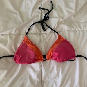 Pink & orange Bikini Top